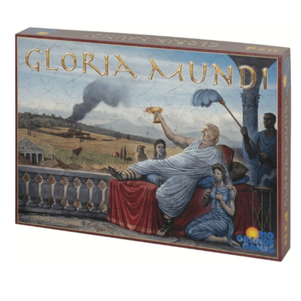 New Sealed Gloria Mundi - City Building Kids Family Board game -Rio Grande Games